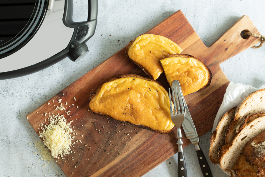 Gratinierte Käseschnitte