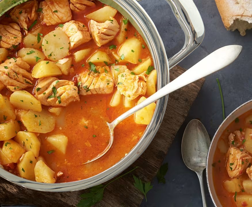 Marmitako de salmón