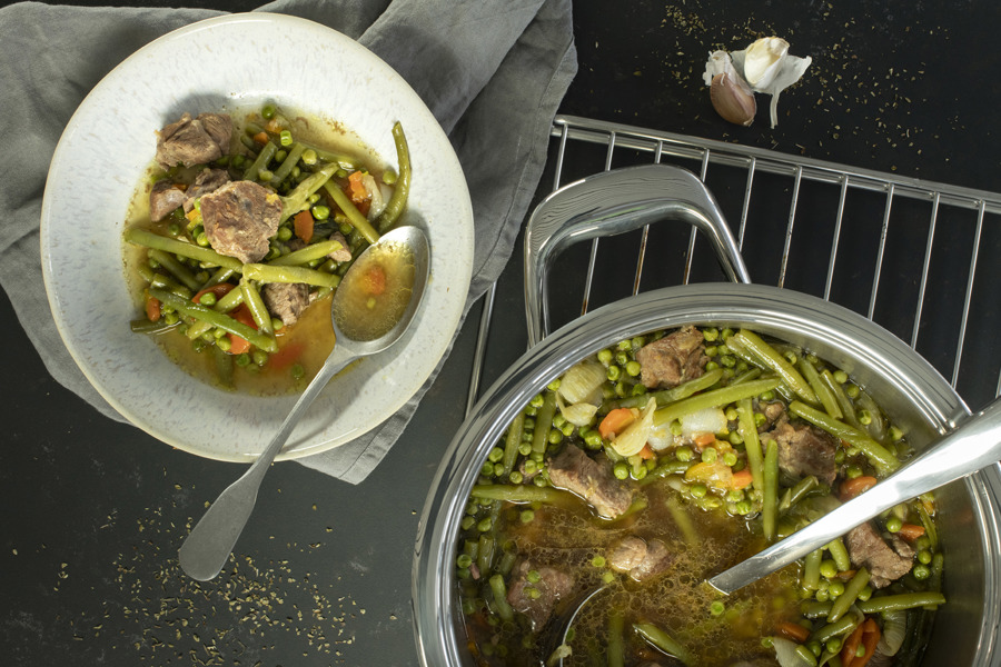 Provençal lamb ragout