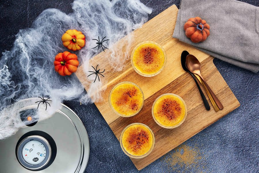 Crème brûlée à la courge