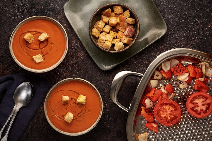 Roasted gazpacho