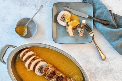 Image of the recipe Rollo de pechuga de pavo