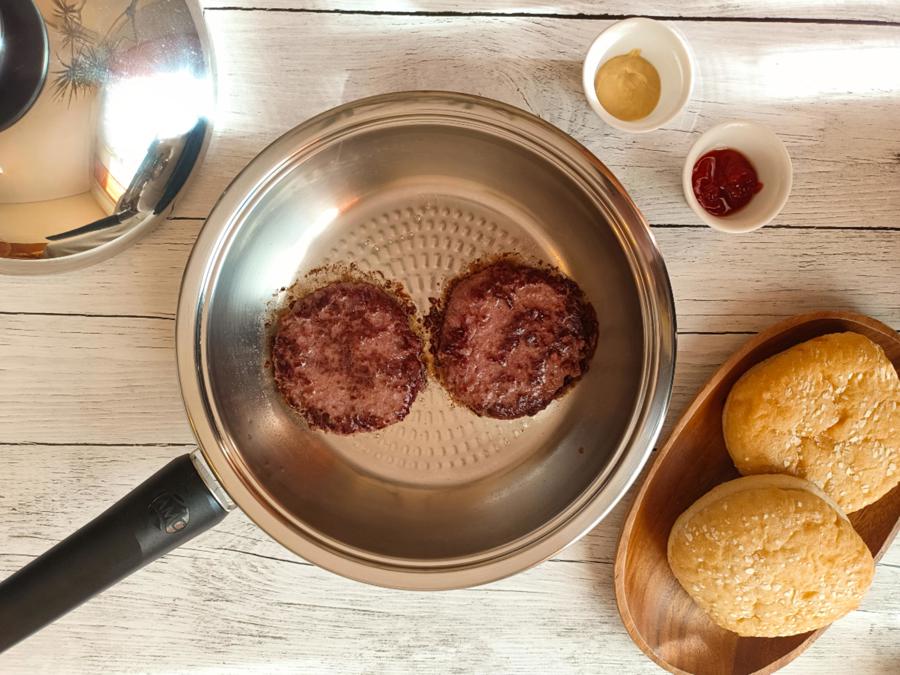 Hambúrgueres sem gordura (Receita básica)