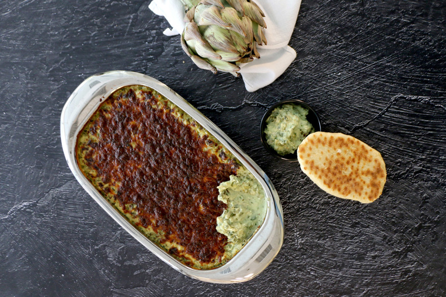 Spinat-Artischocken-Dip