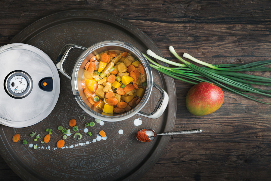 Chicken curry with EasyQuick