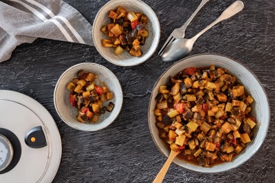 Image of the recipe Caponata d'aubergines
