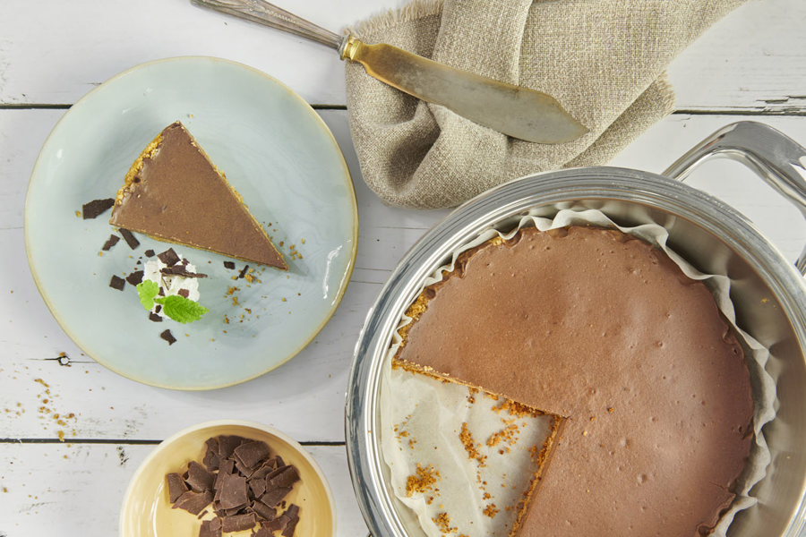 Cheesecake au chocolat