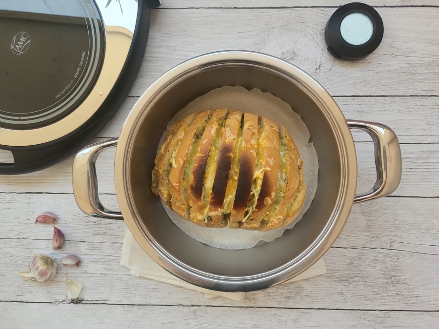 Pan de ajo con queso