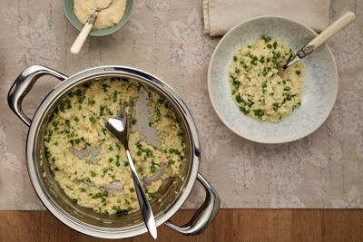Image of the recipe Lemon Risotto with Peas (AMC4me)