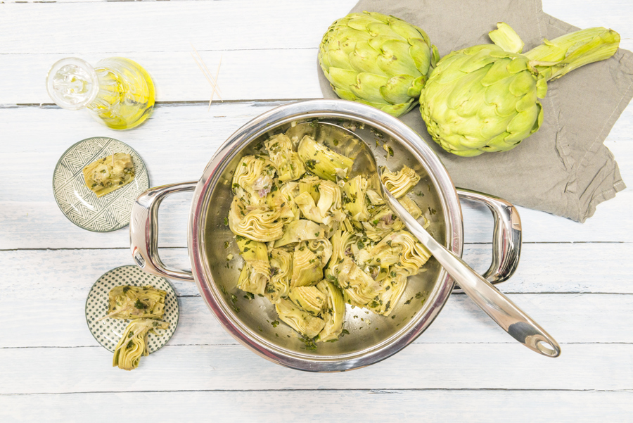 Artichokes alla Romana