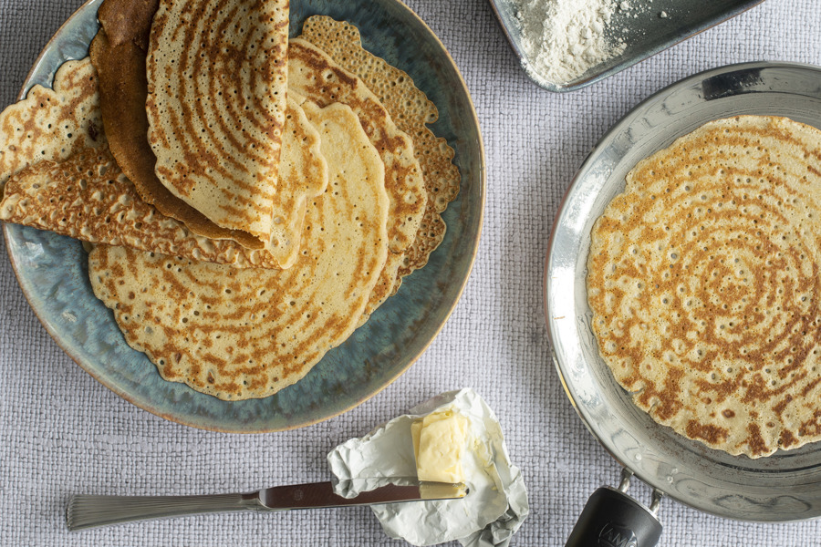 Buchweizen-Crêpes (Galettes)