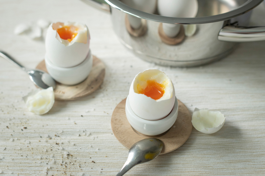 Huevos pasados por agua y huevos duros