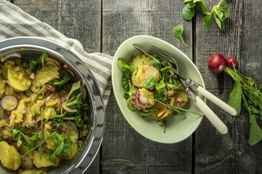 Potato salad (Saxon style)