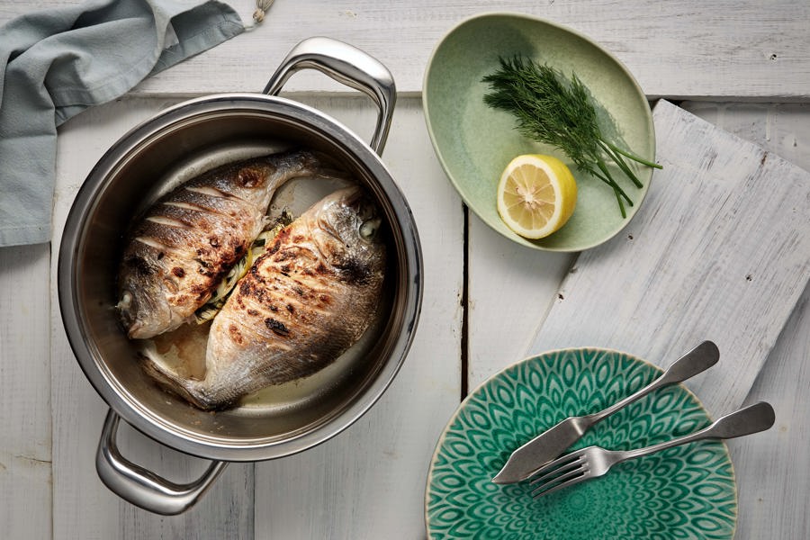 Pesce al forno