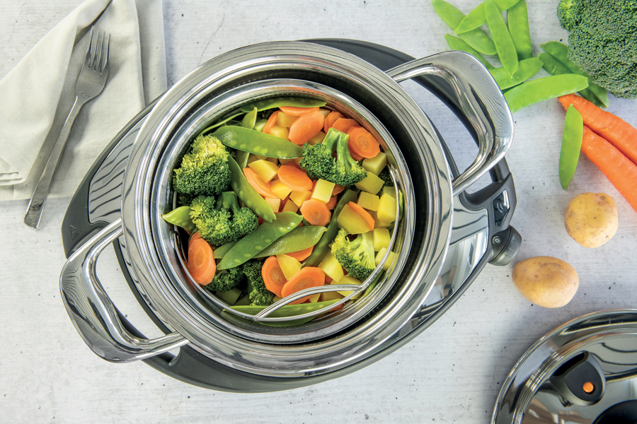 Verdure al vapore