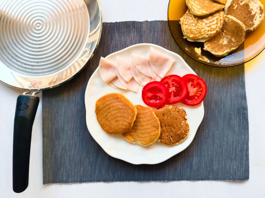 Tortitas de avena y claras