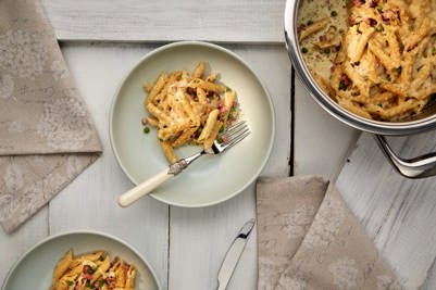 Image of the recipe Zapečena tjestenina sa slaninom (AMC4me)