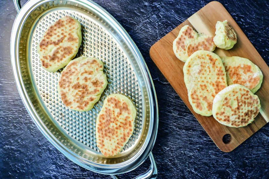 Naan (indisches Fladenbrot)
