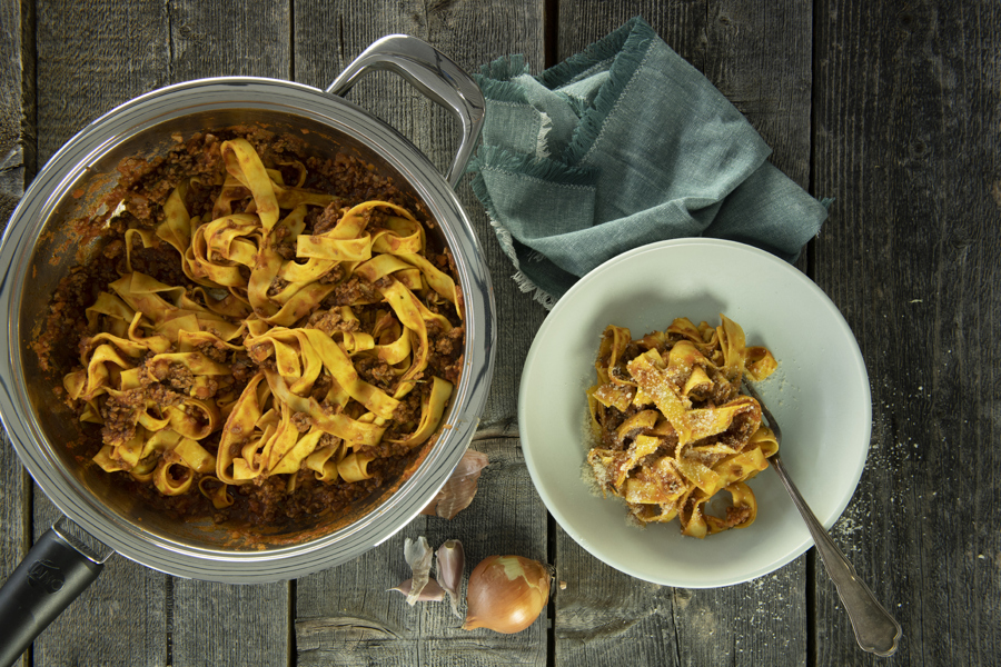 Pappardelle alla Bolognese