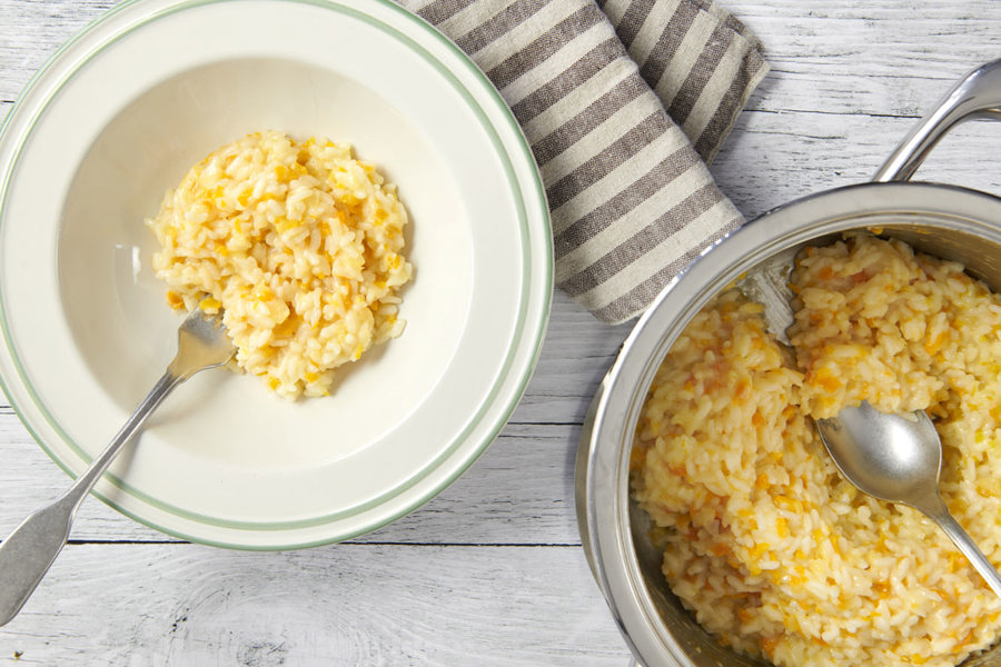 Risotto mit Karotten