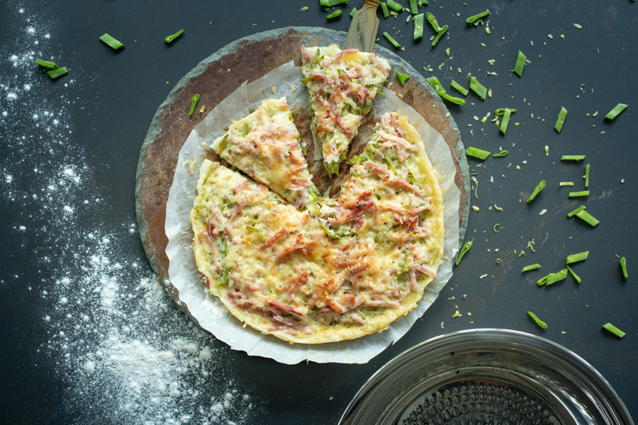 Quiche de ervilhas
