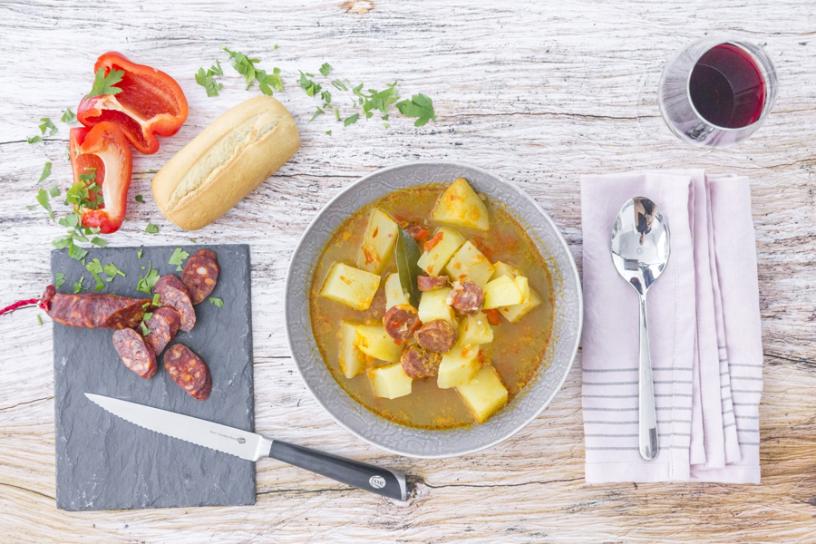 Rioja-style potatoes