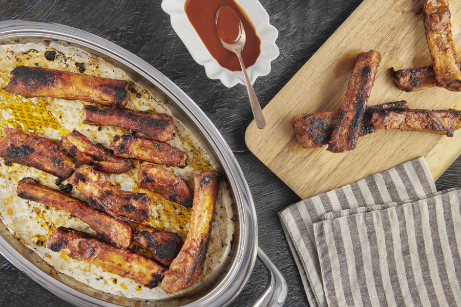 Costine con marinatura bbq