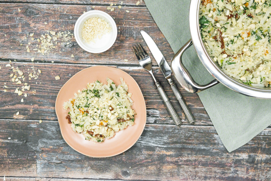 Swiss chard couscous