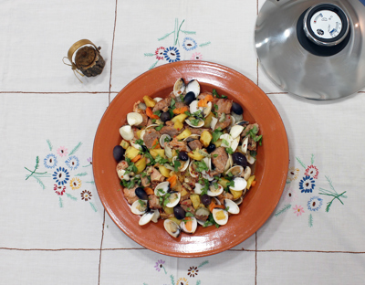 Image of the recipe Carne de porco à alentejana