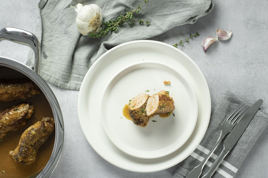 Veal roulades