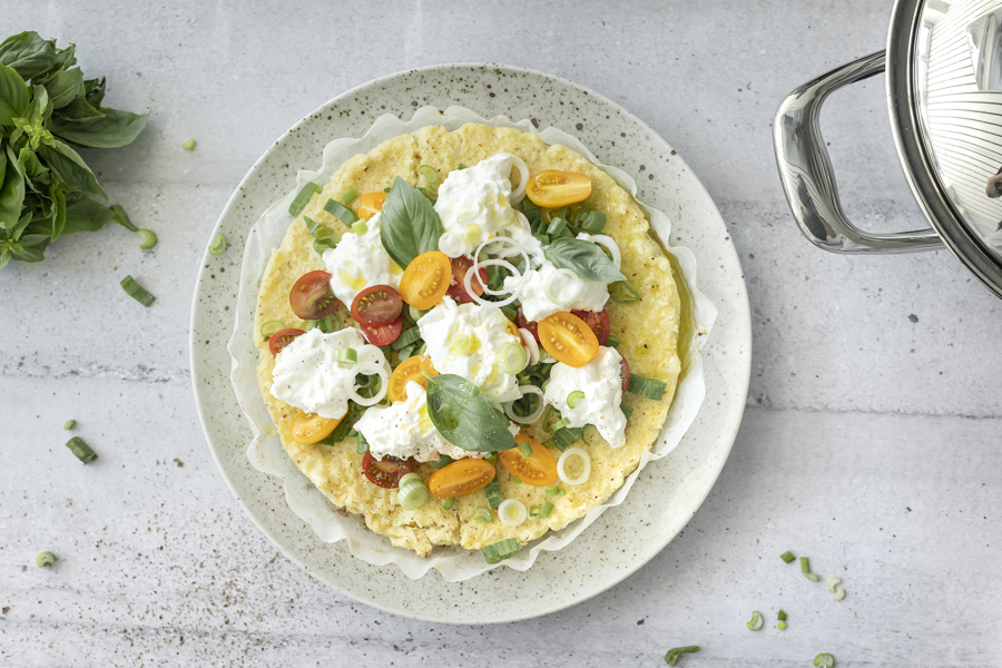 Karnabaharlı pizza