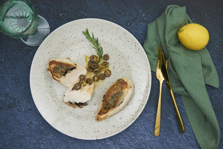 Olive and lemon chicken