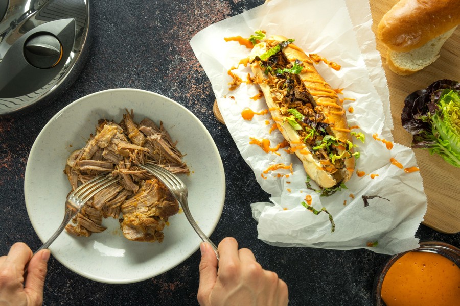 Pulled pork ahumado