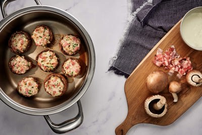 Image of the recipe Funghi champignon ripieni (AMC4me)