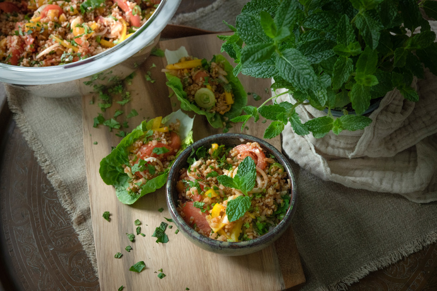 Bulgur salad (kisir)