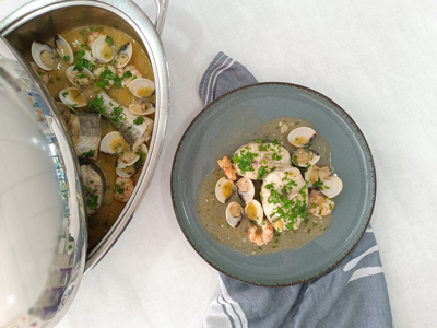 Image of the recipe Merluza en salsa verde