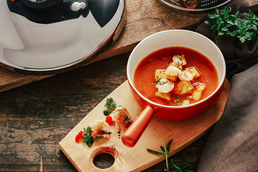 Sopa de pescado española
