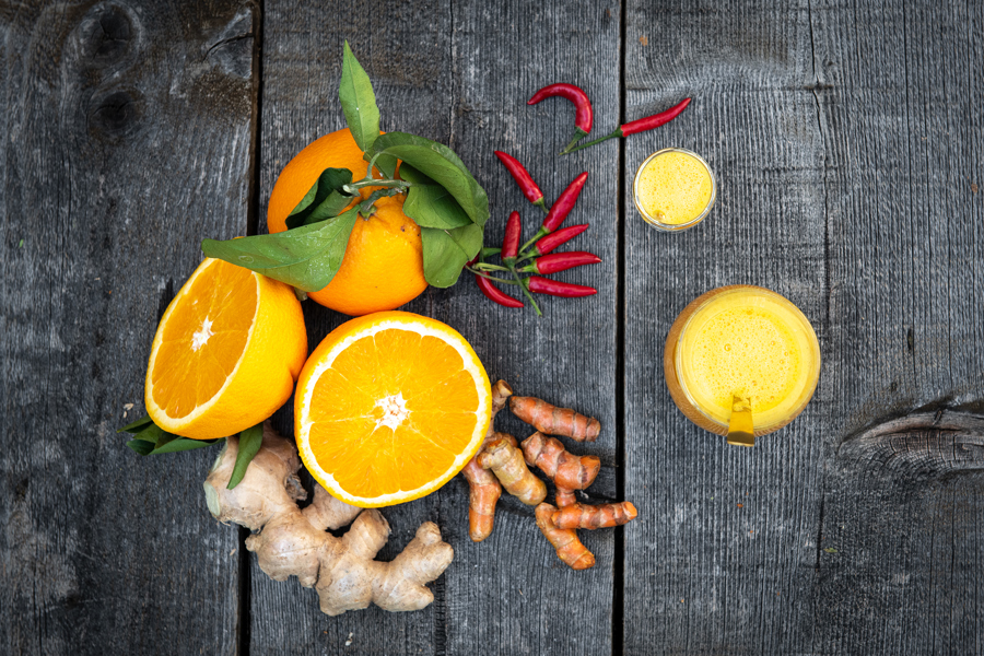 Ginger shot: Sunrise Immunizer