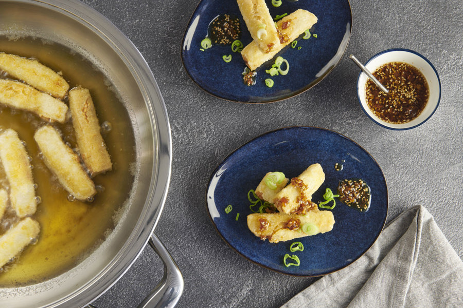 Deep-fried tofu