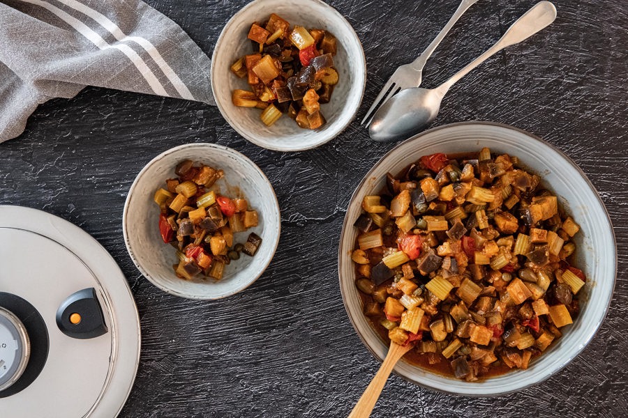 Caponata d'aubergines