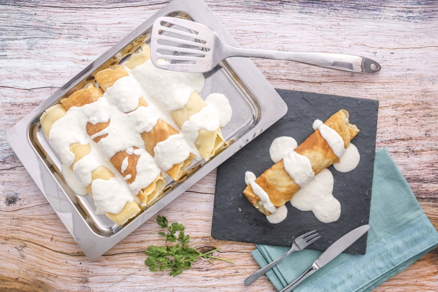 Filloas de marisco