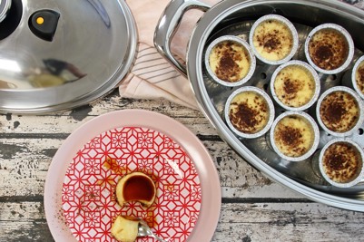 Image of the recipe Flan de huevo al vapor