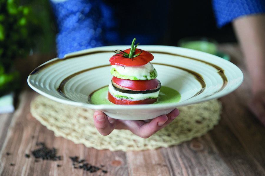 Vegetable towers “Piccolo Italia”