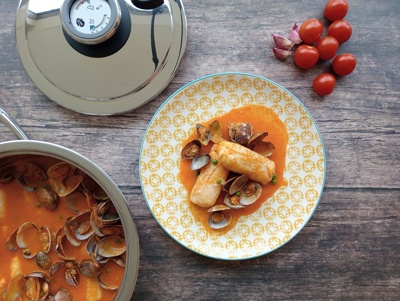 Image of the recipe Romescada de pescado