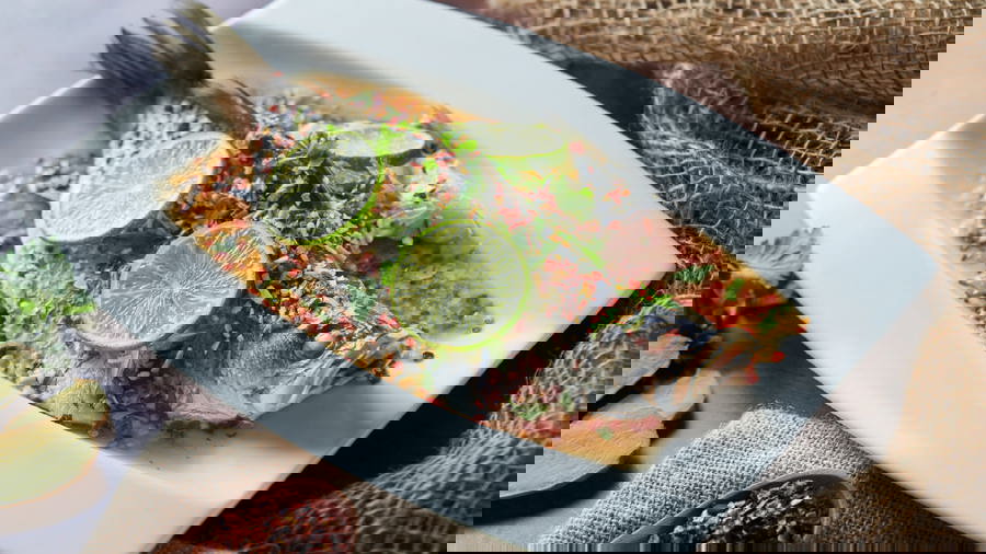 Thai style steamed fish