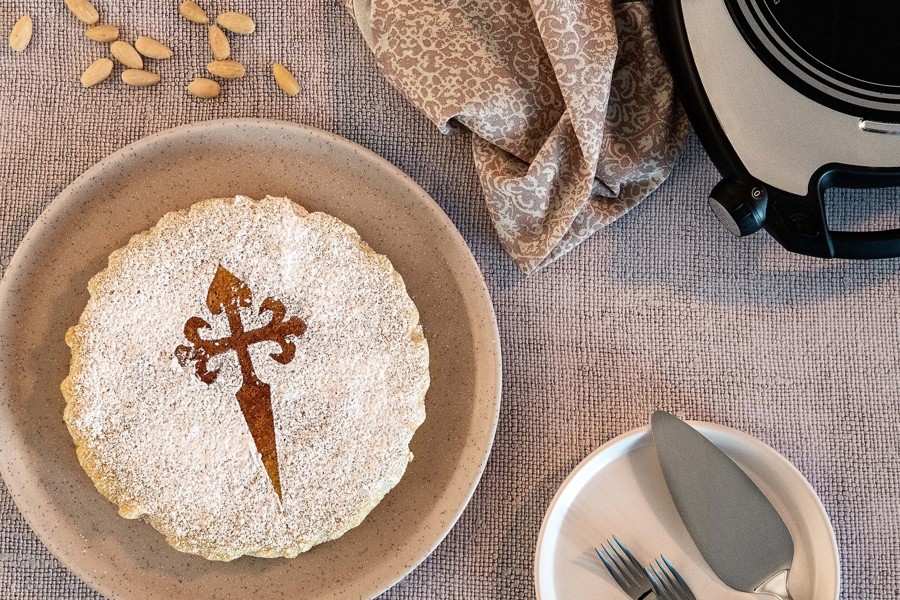 Pita de Santiago (španska mandljeva pita)