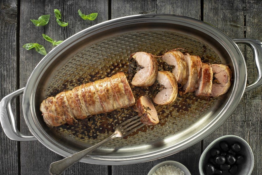 Mediterranean porc fillet