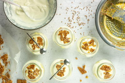 Image of the recipe Dezert z jabĺk a jogurtu