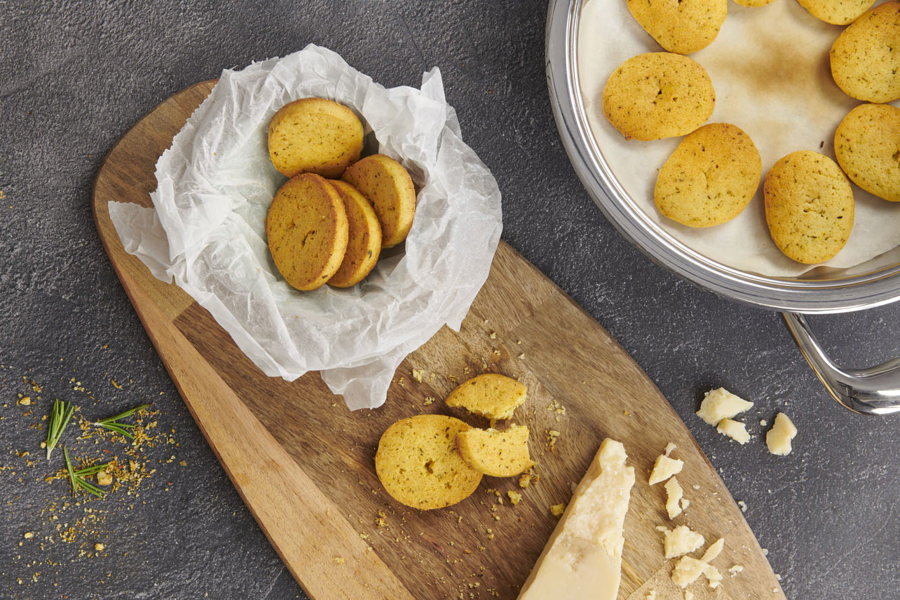 Parmesan cookies