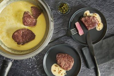 Image of the recipe Goveji zrezki v poprovi omaki